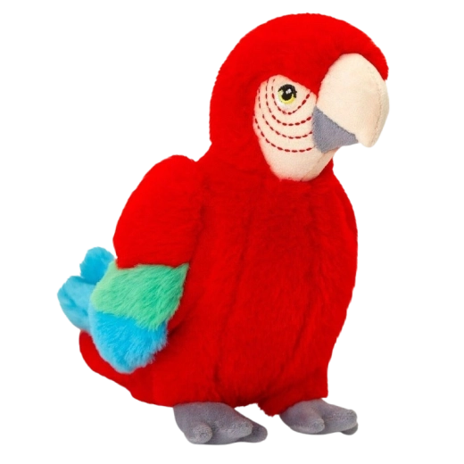 Perroquet en peluche Keel 20 cm