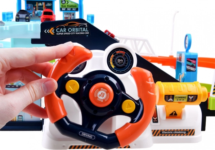 Volant interactif avec sons et mélodies