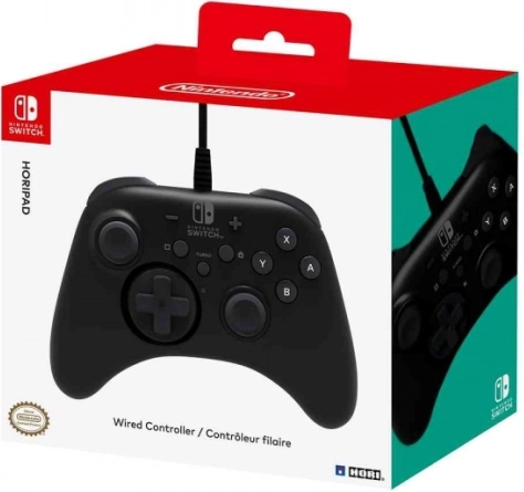 Manette filaire horipad pour nintendo switch