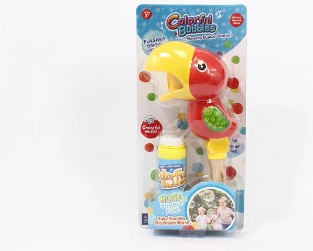 Toucan à piles – machine automatique à bulles de savon