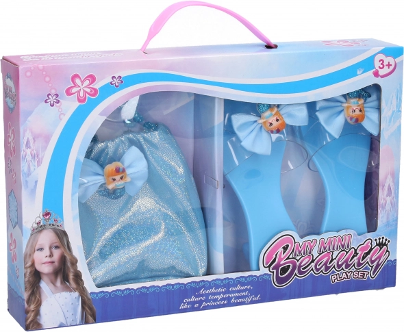 Chaussures de princesse bleues