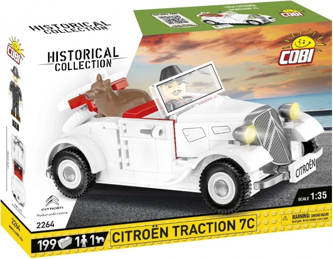 Kit de construction cabriolet CITROEN Traction 7C 1:35