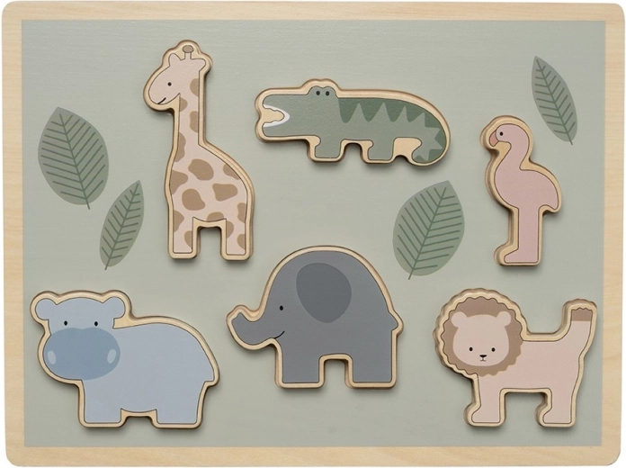 Puzzle d’encastrement Safari Jabadabado