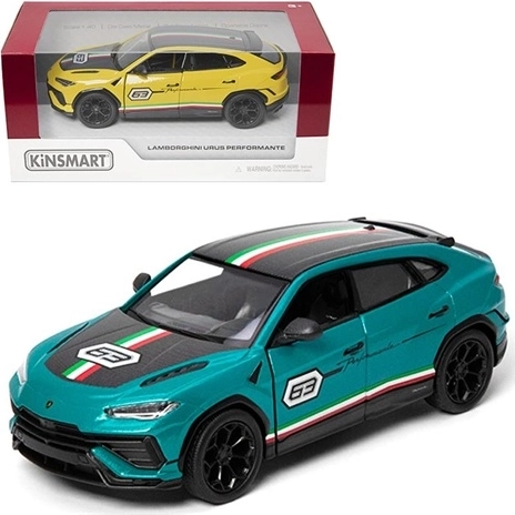 Modèle métallique Lamborghini Urus Performante au design de course
