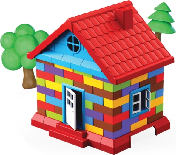 Maison colorée à créer encore et encore