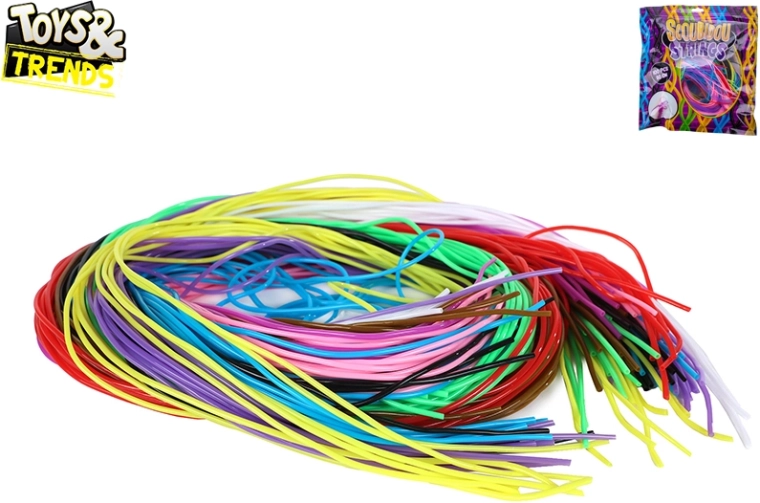Scoubidou fils à tresser – lot de 100 pcs