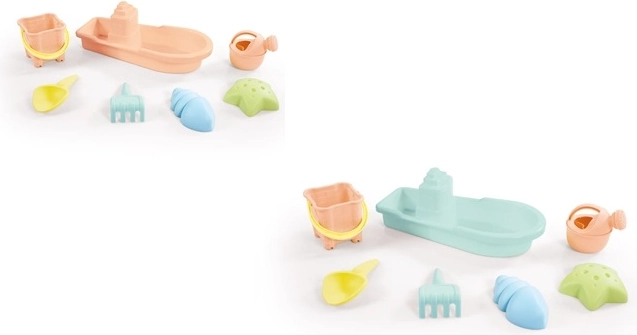 Ensemble de plage pastel Dolu avec bateau