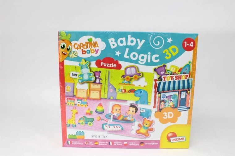 Lisciani Carotina Baby Logic puzzle 3D pour les tout-petits