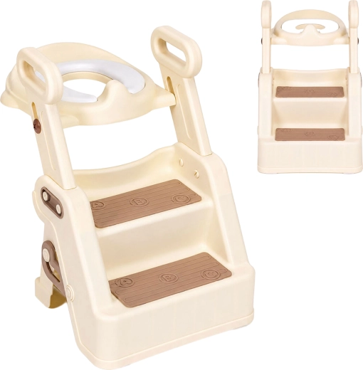 Réducteur de WC pour enfant Ecotoys avec marchepied