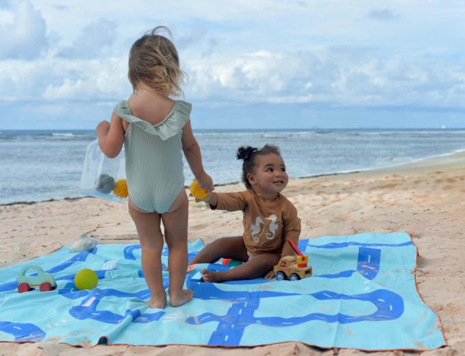 Sans sable, sèche vite et compacte