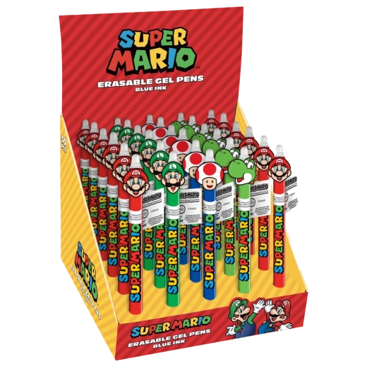 Stylo-gel effaçable Super Mario