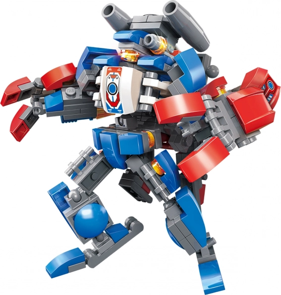 Qman MechaCorps Blast Fighter 2-en-1 jeu de construction