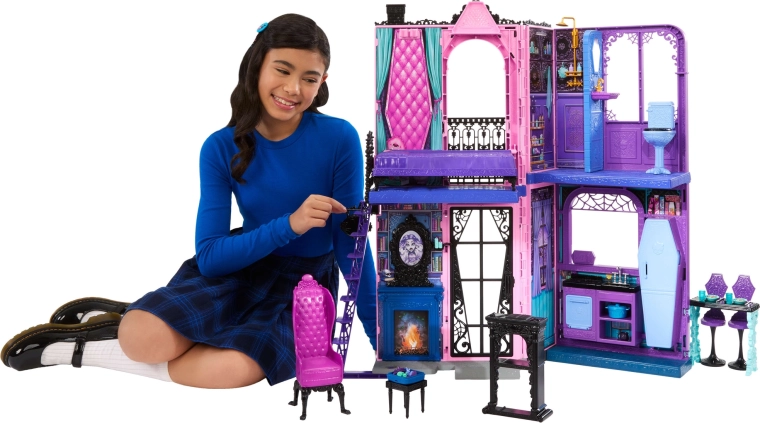 Hôtel pliable avec 5 zones de jeu