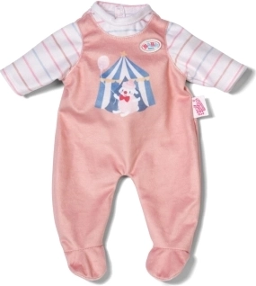 Grenouillère en velours BABY BORN pour poupées de 36 cm