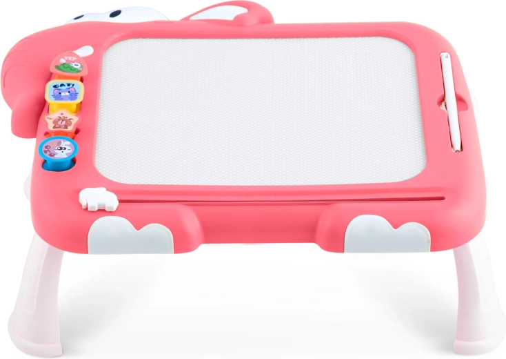 Table avec pieds amovibles pour un dessin confortable