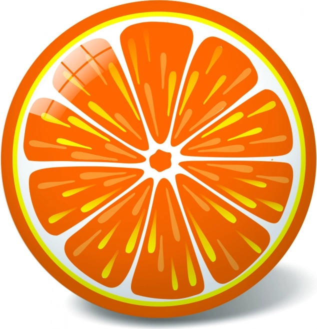 Balle orange, 23 cm