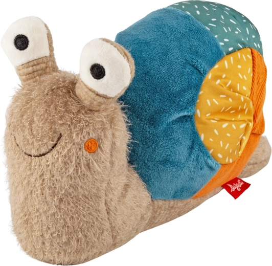 Sigikid premier doudou escargot patchwork 29 cm