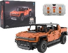 Rastar modèle RC à construire Hummer EV à l'échelle 1:10, orange