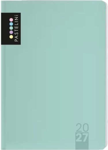 Agenda Pastelini A5 quotidien 2027 vert