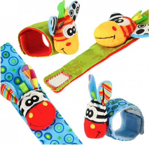 Hochets de poignet pour bébés – lot de 2 pièces