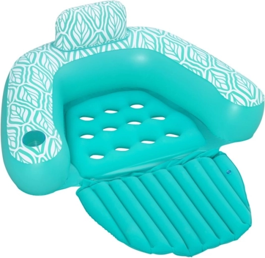 Confort maximal avec dossier et repose-pieds