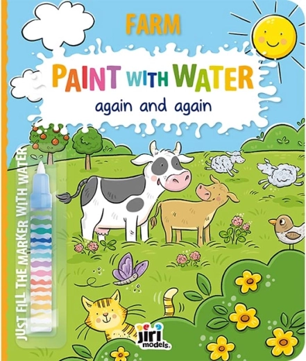 Coloriages à l’eau – ferme