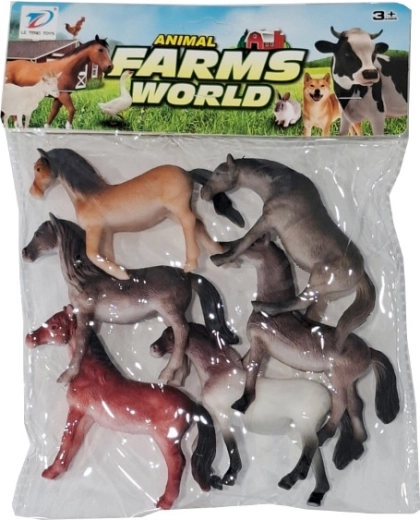Ensemble de figurines de chevaux