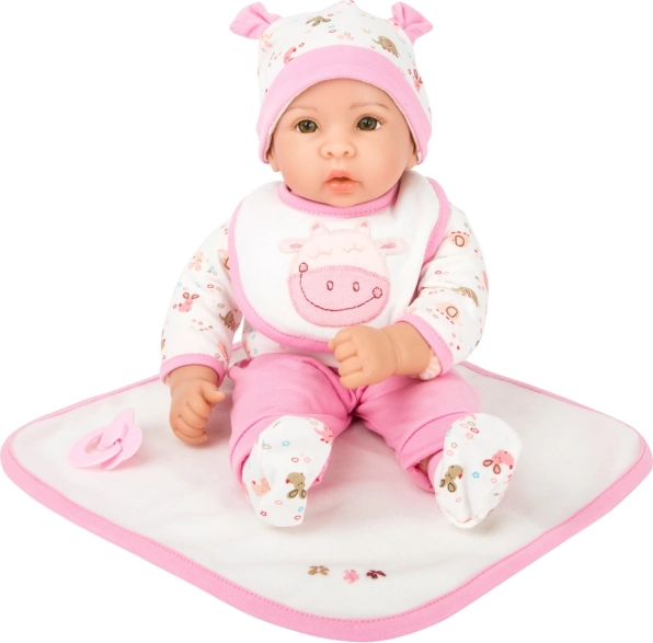 small foot poupée Hanna avec corps souple et accessoires