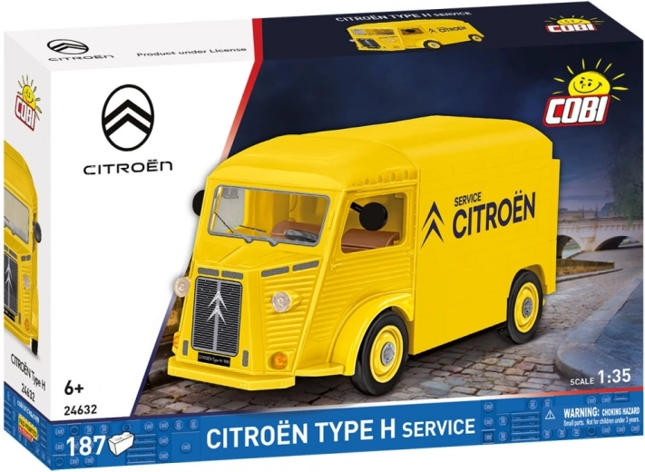 jeu de construction cobi citroën type h véhicule de service 1:35