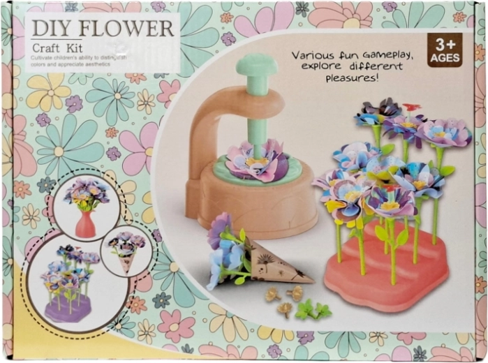 Kit créatif DIY pour fabriquer des fleurs