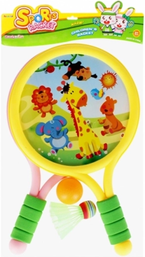 Ensemble de raquettes pour enfants avec animaux