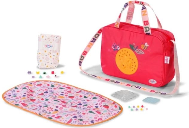 BABY born sac à langer avec décorations à clipser