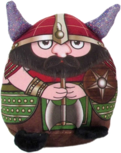 Cornes scintillantes et design viking marqué