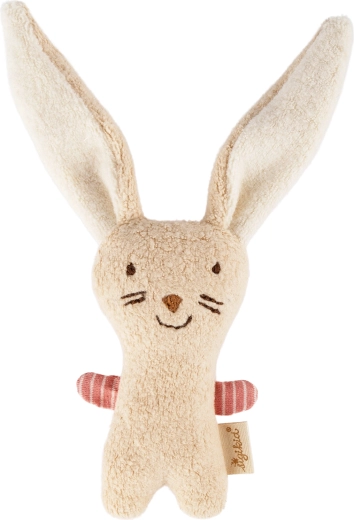 Sigikid premier lapin en peluche avec hochet pour bébés
