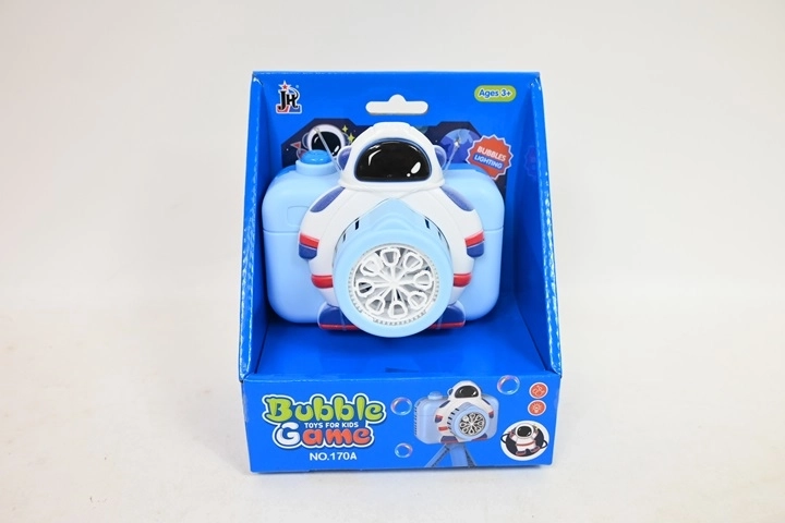 Bulleur pour enfants en forme d’appareil photo – bleu