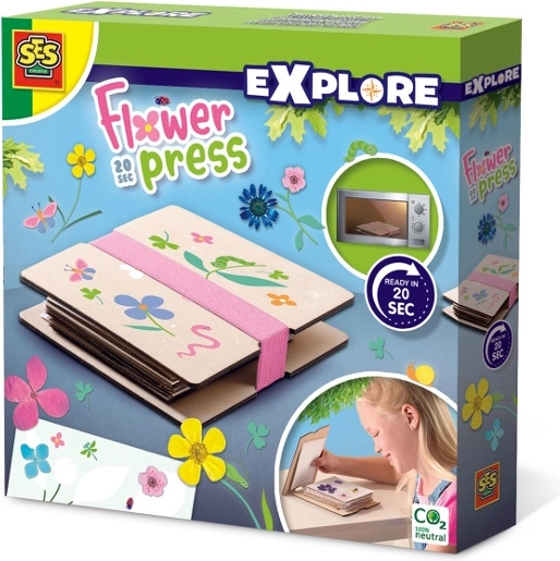 SES Explore presse-fleurs pour micro-ondes