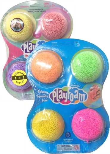PlayFoam pâte à modeler en mousse en bulles, set de 8 couleurs