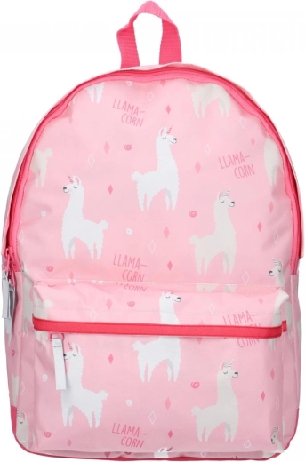 Joli design rose avec lama
