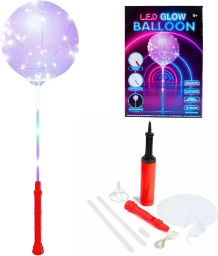 Ballon gonflable Glow avec lumière LED à piles