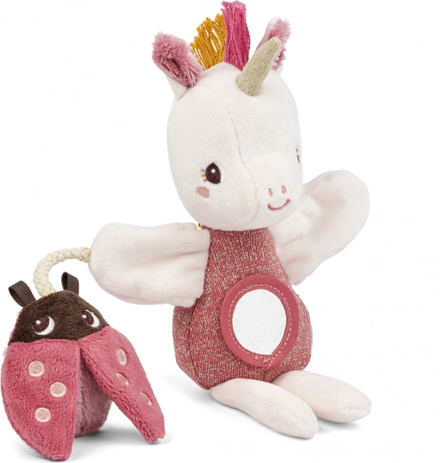 Lilliputiens marionnette Licorne Lena avec activités