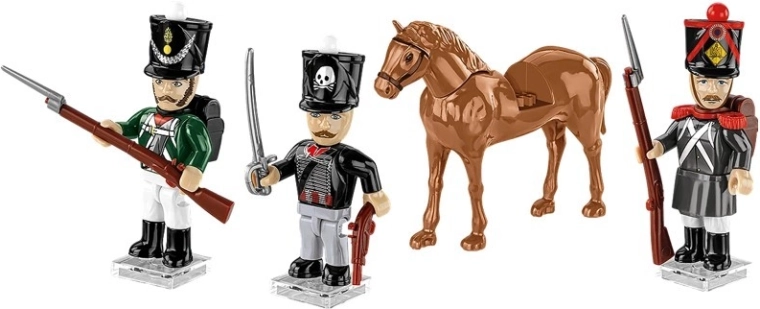 Hussard à cheval ou à pied