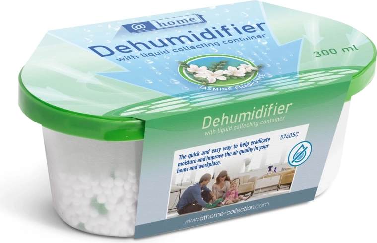 Absorbeur d’humidité avec réservoir de récupération du liquide, parfum jasmin, 300 ml