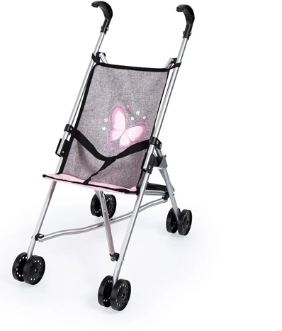Poussette pour poupées Bayer Buggy grise