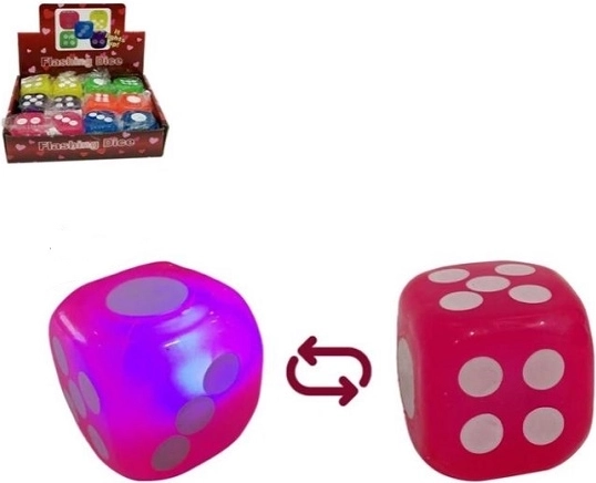 Cube lumineux 4 cm - 1 pièce