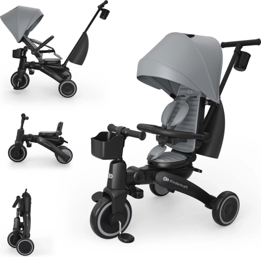 Tricycle Kinderkraft Jazz 3 gris