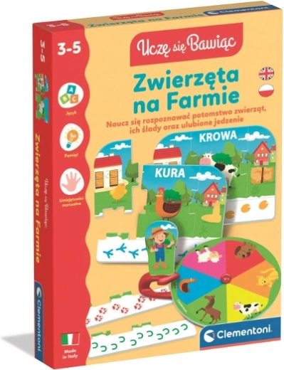 Animaux de la ferme – jeu éducatif pour enfants