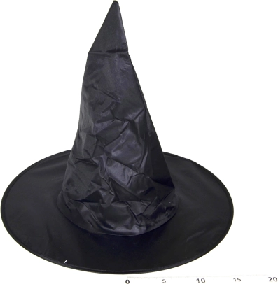 chapeau de sorcière noir 35 × 35 cm