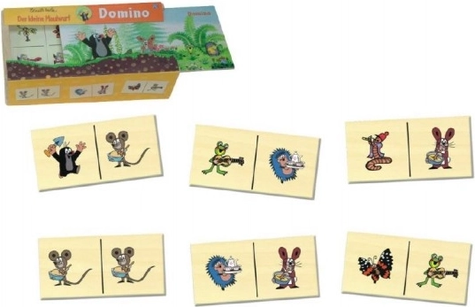 Dominos en bois KRTEČEK Detoa