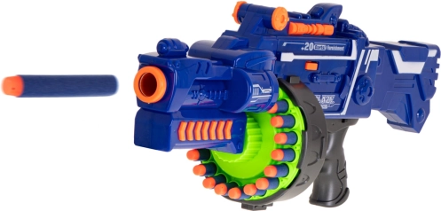 Mitrailleuse rotative Blaze Storm Exekutor 52 cm + 40 munitions NERF