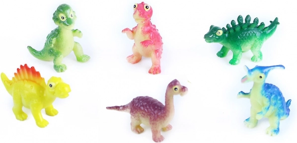 Dinosaures joyeux – lot de 6